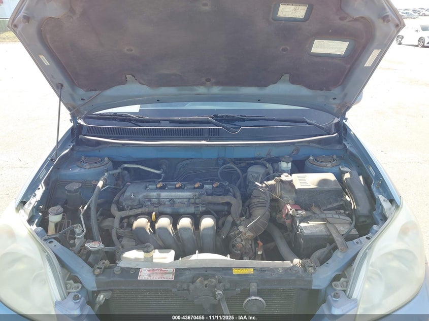 2004 Toyota Matrix Xr VIN: 2T1LR32E44C297301 Lot: 43670455