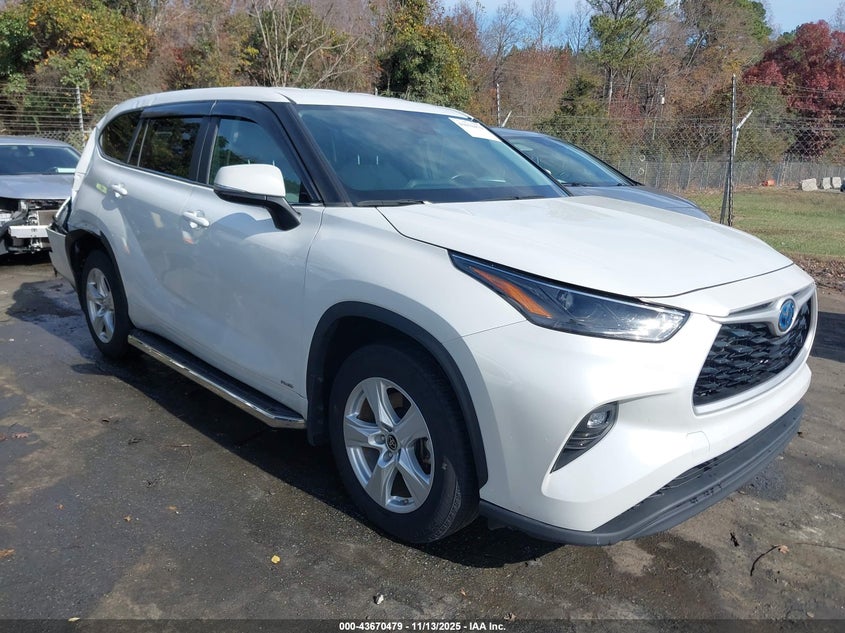 TOYOTA HIGHLANDER HYBRID LE