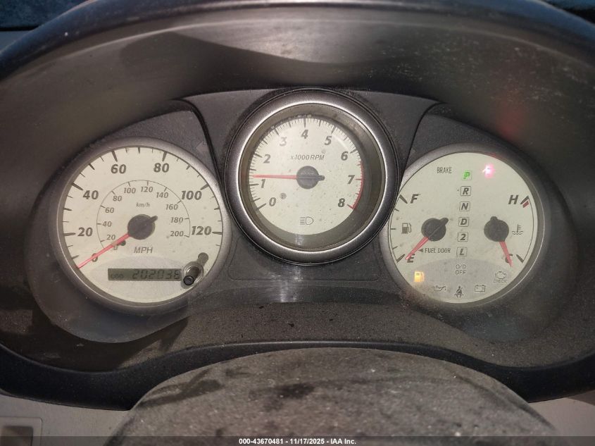 2002 Toyota Rav4 VIN: JTEHH20V820143571 Lot: 43670481