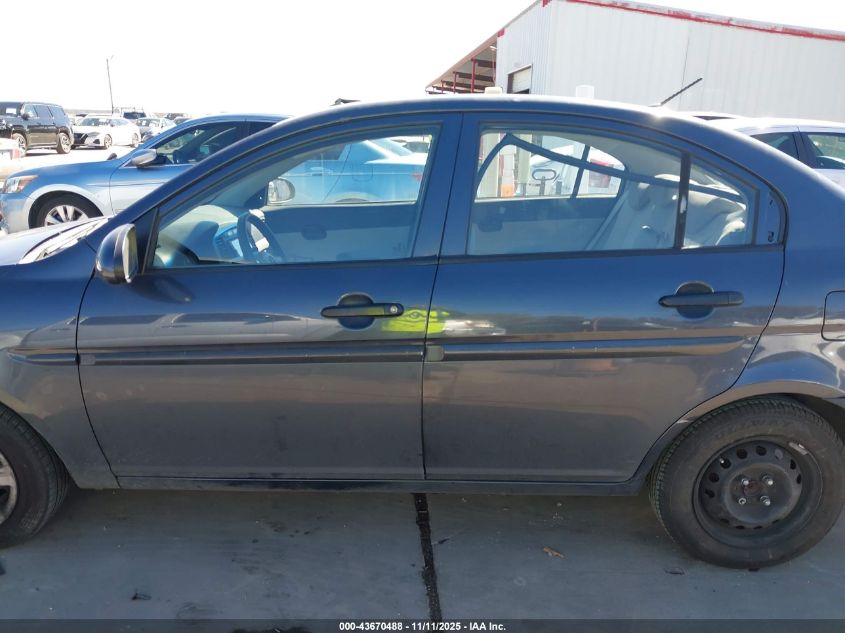 2009 Hyundai Accent Gls VIN: KMHCN46C69U362522 Lot: 43670488