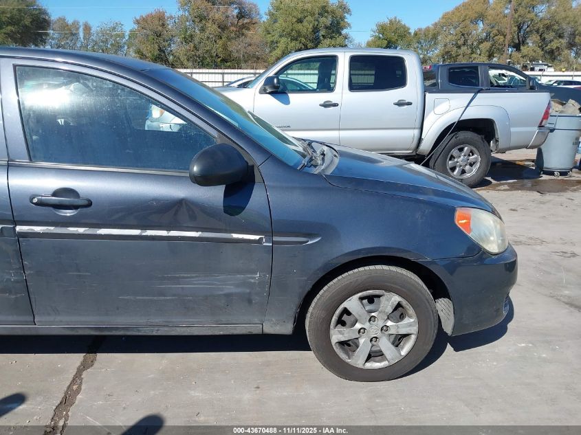 2009 Hyundai Accent Gls VIN: KMHCN46C69U362522 Lot: 43670488
