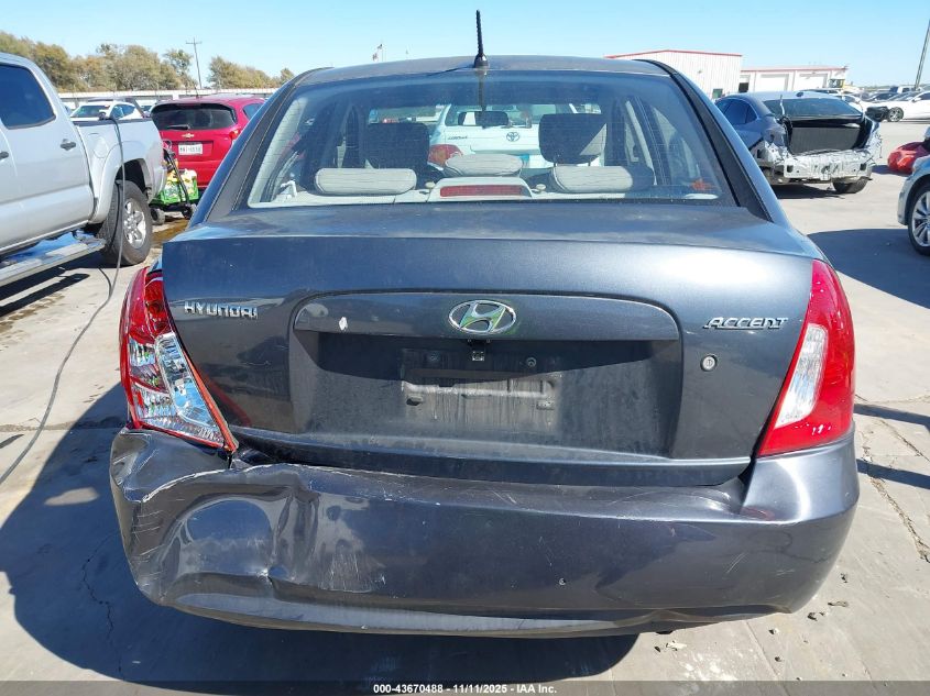 2009 Hyundai Accent Gls VIN: KMHCN46C69U362522 Lot: 43670488