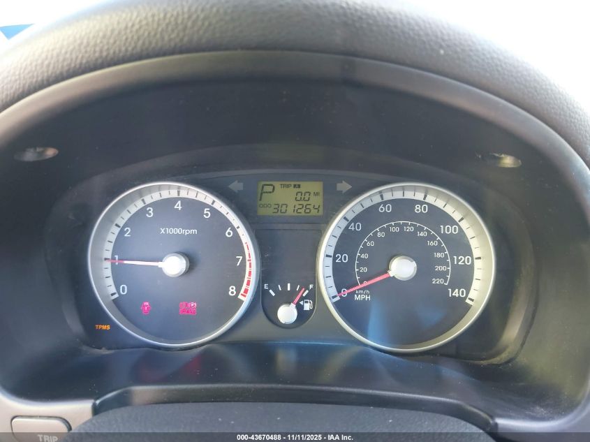 2009 Hyundai Accent Gls VIN: KMHCN46C69U362522 Lot: 43670488