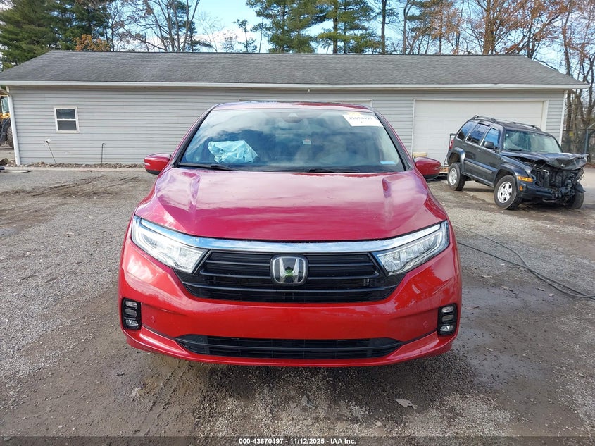 2022 HONDA ODYSSEY TOURING 5FNRL6H85NB042295