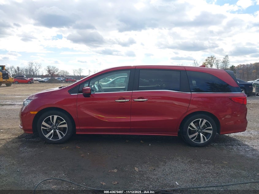 2022 HONDA ODYSSEY TOURING 5FNRL6H85NB042295