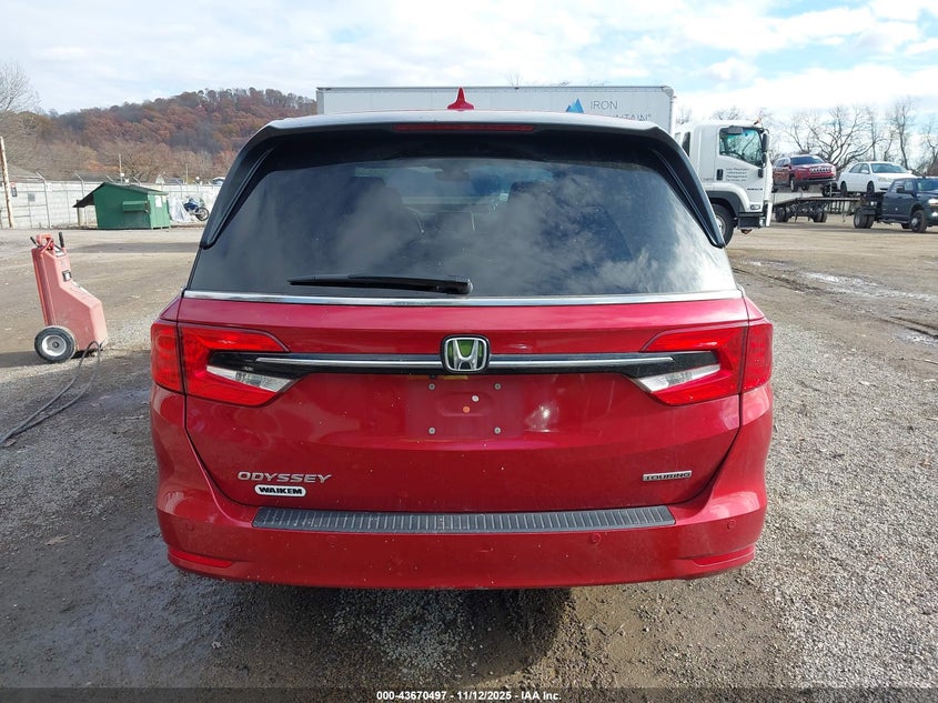 2022 HONDA ODYSSEY TOURING 5FNRL6H85NB042295