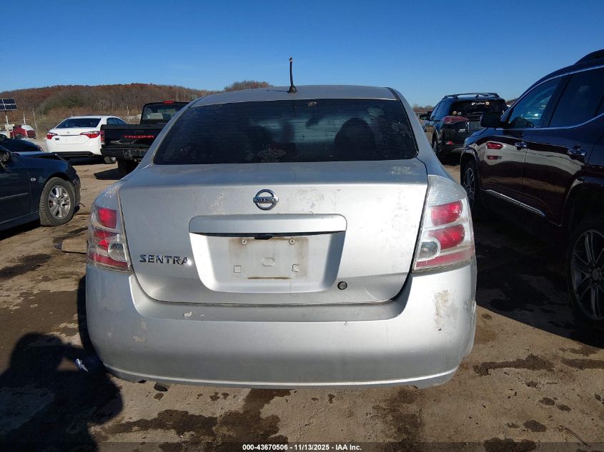 2008 Nissan Sentra 2.0S VIN: 3N1AB61E18L679290 Lot: 43670506