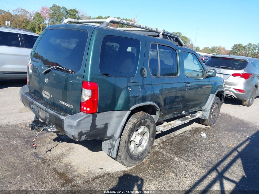 5N1ED28T8YC544398 2000 NISSAN XTERRA photo no. 4