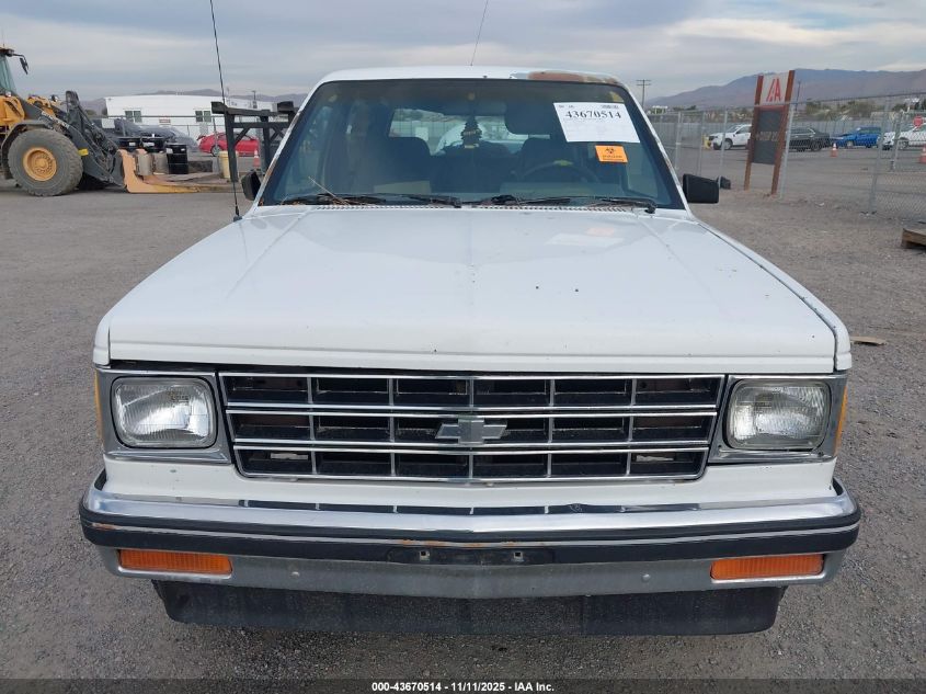1989 Chevrolet Blazer S10 VIN: 1GNCT18ZXK8230184 Lot: 43670514