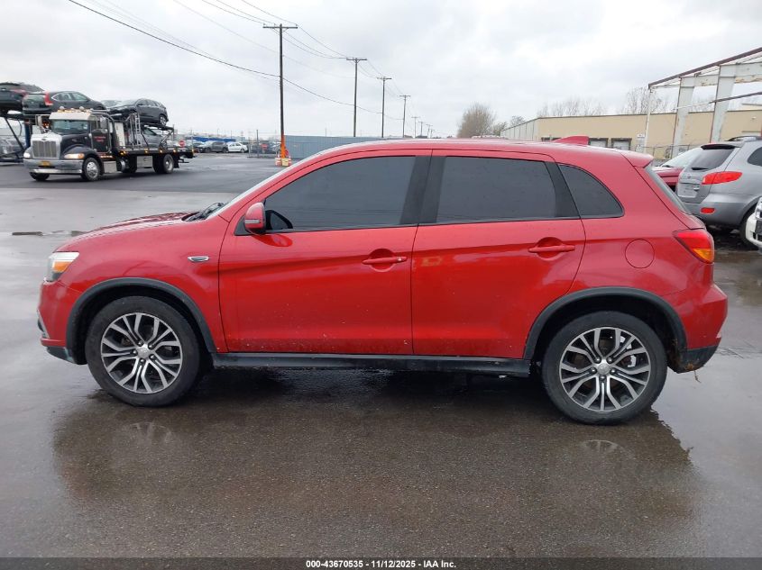 2018 Mitsubishi Outlander Sport 2.0 Es VIN: JA4AR3AU6JZ005398 Lot: 43670535