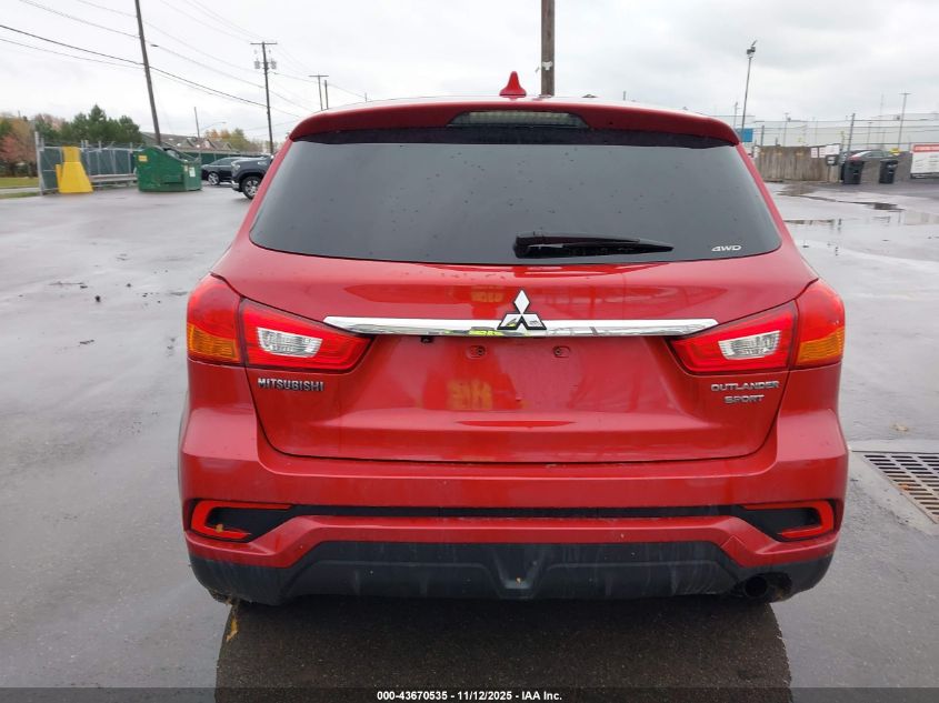 2018 Mitsubishi Outlander Sport 2.0 Es VIN: JA4AR3AU6JZ005398 Lot: 43670535