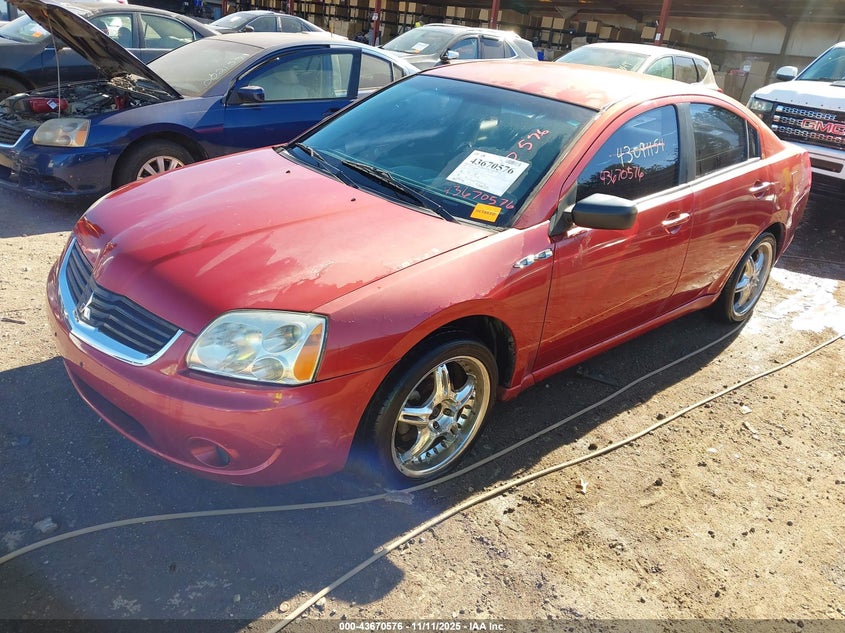 4A3AB36F38E014353 2008 MITSUBISHI GALANT photo no. 2