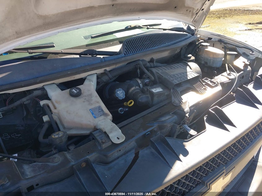 2013 Chevrolet Express Work Van VIN: 1GCZGTCG9D1101549 Lot: 43670594