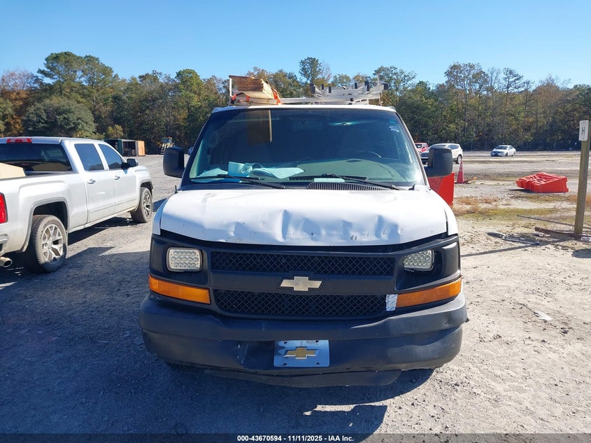 2013 Chevrolet Express Work Van VIN: 1GCZGTCG9D1101549 Lot: 43670594