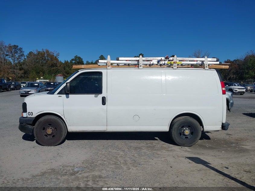 2013 Chevrolet Express Work Van VIN: 1GCZGTCG9D1101549 Lot: 43670594