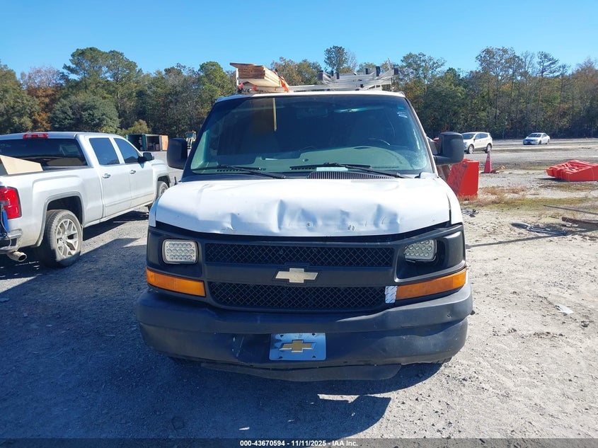 2013 Chevrolet Express Work Van VIN: 1GCZGTCG9D1101549 Lot: 43670594