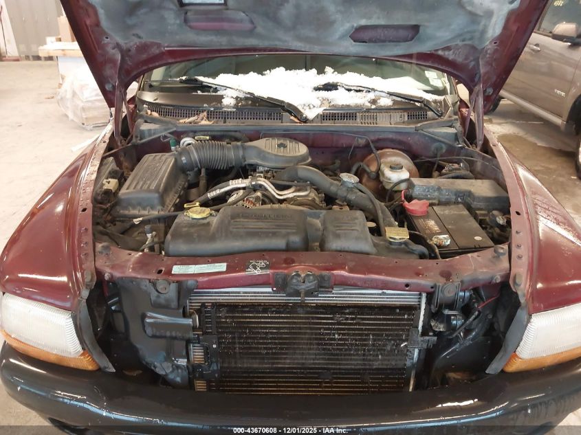 2001 Dodge Dakota Slt/Sport VIN: 1B7GL2AX91S104084 Lot: 43670608