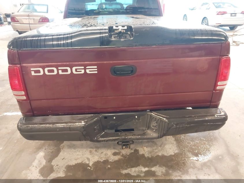 2001 Dodge Dakota Slt/Sport VIN: 1B7GL2AX91S104084 Lot: 43670608