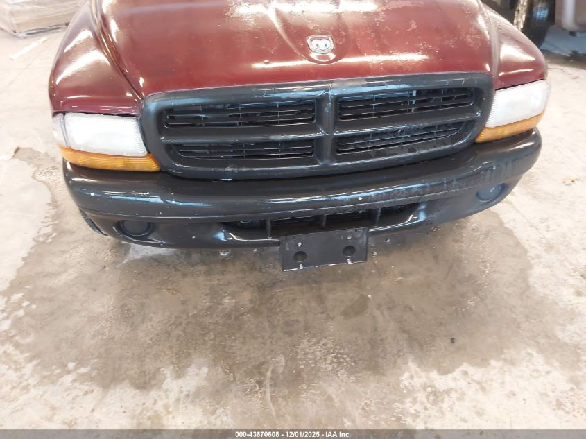 2001 Dodge Dakota Slt/Sport VIN: 1B7GL2AX91S104084 Lot: 43670608