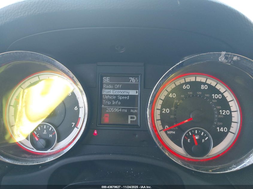 2013 Dodge Durango Sxt VIN: 1C4RDHAG9DC686324 Lot: 43670627