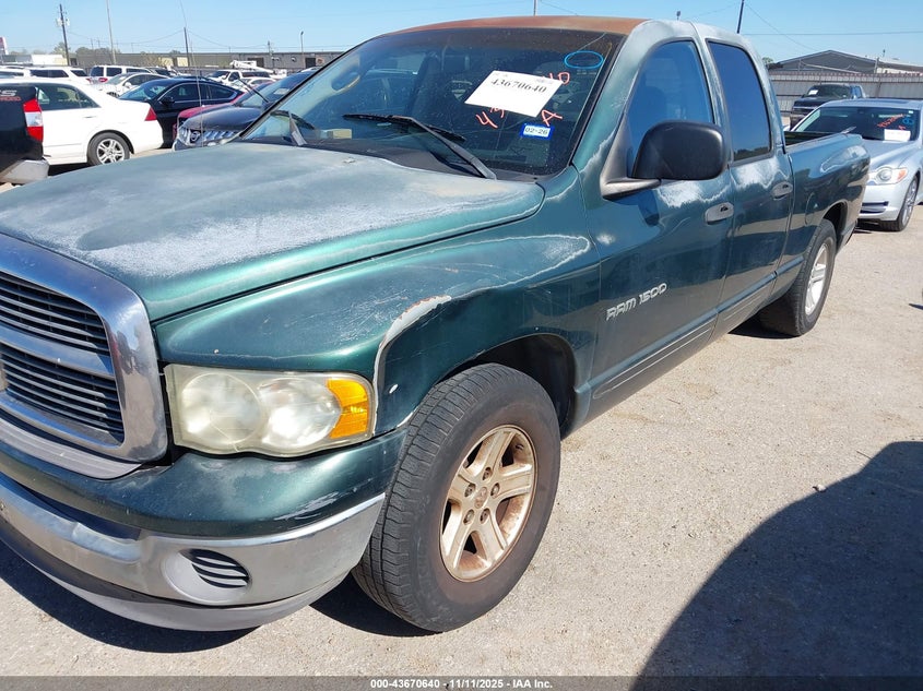2002 Dodge Ram 1500 St VIN: 1D7HA18N02S547143 Lot: 43670640