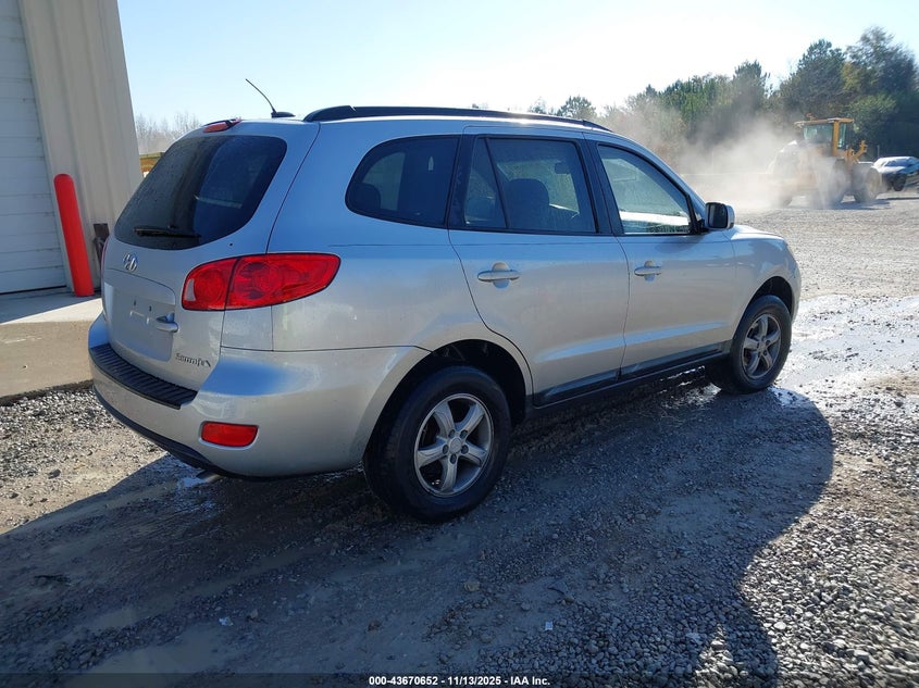 5NMSG13D88H156758 2008 HYUNDAI SANTA FE photo no. 4