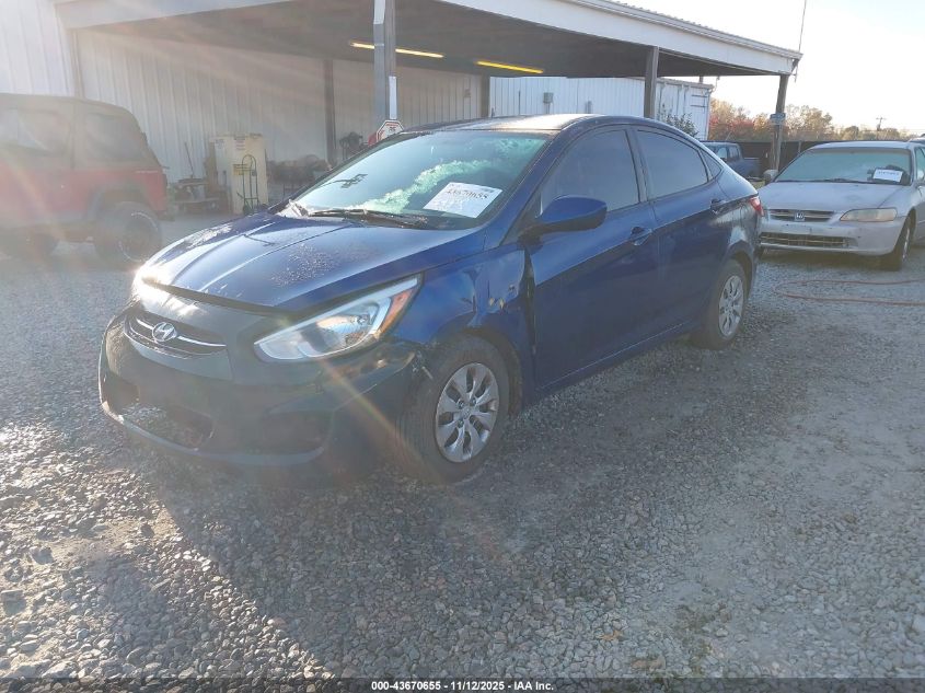 2016 HYUNDAI ACCENT SE KMHCT4AE9GU060671