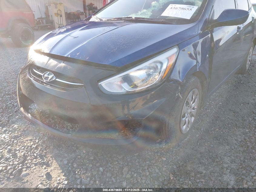 2016 HYUNDAI ACCENT SE KMHCT4AE9GU060671