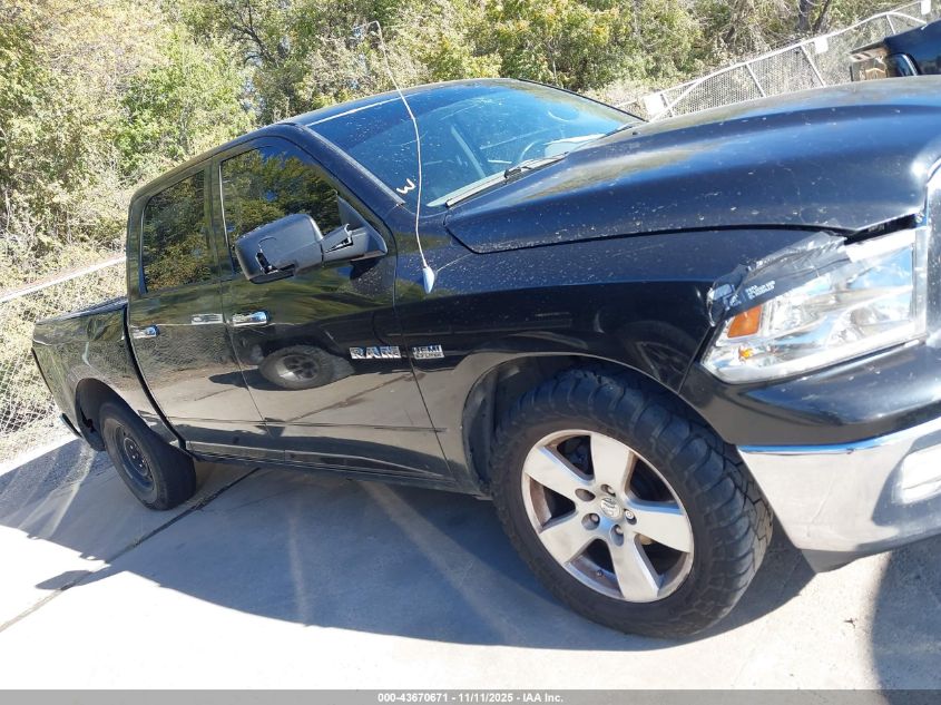 2009 Dodge Ram 1500 Slt/Sport/Trx VIN: 1D3HB13T19S718710 Lot: 43670671