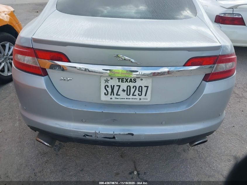 2011 Jaguar Xf Premium VIN: SAJWA0GB7BLR97953 Lot: 43670674