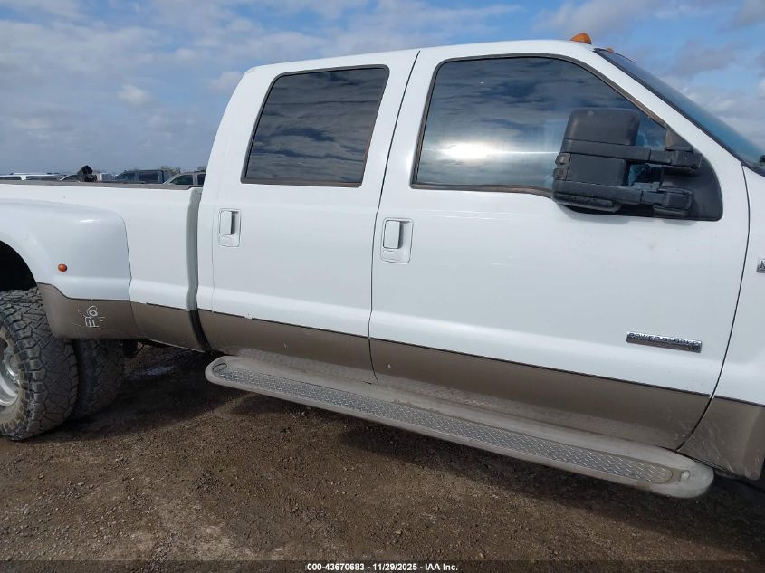 2007 Ford F-350 Lariat/Xl/Xlt VIN: 1FTWW33PX7EA09787 Lot: 43670683
