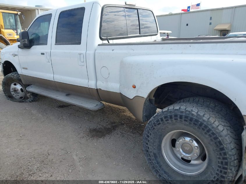2007 Ford F-350 Lariat/Xl/Xlt VIN: 1FTWW33PX7EA09787 Lot: 43670683