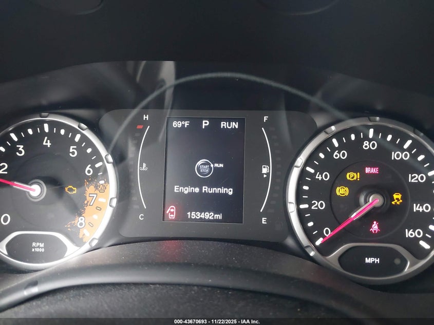 2017 Jeep Renegade Latitude Fwd VIN: ZACCJABB9HPG26862 Lot: 43670693