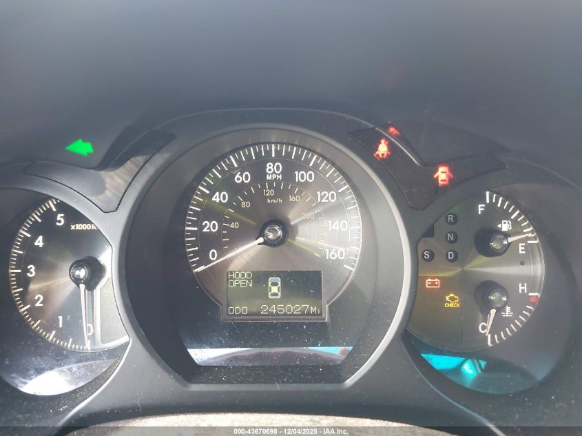 2007 Lexus Gs 350 VIN: JTHCE96SX70009292 Lot: 43670698