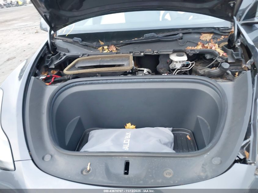 2021 Tesla Model Y Long Range Dual Motor All-Wheel Drive VIN: 5YJYGDEE2MF063246 Lot: 43670707