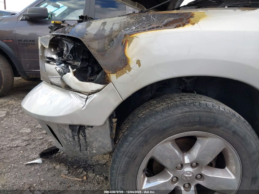 2017 Ram 1500 Big Horn 4X4 5'7 Box VIN: 3C6RR7LT5HG665857 Lot: 43670709