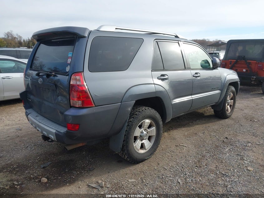 JTEBT17R740039163 2004 TOYOTA 4RUNNER photo no. 4