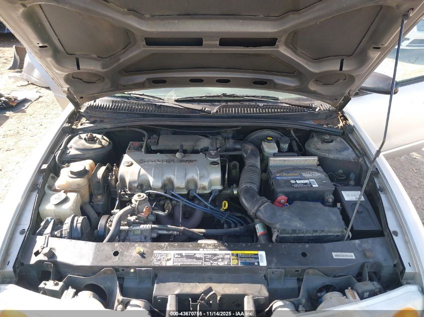 2002 Saturn S-Series Sl VIN: 1G8ZF52852Z299323 Lot: 43670755