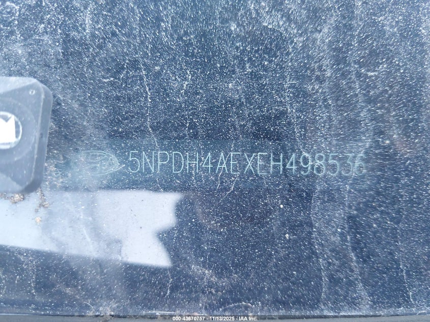 5NPDH4AEXEH498536 2014 HYUNDAI ELANTRA photo no. 9