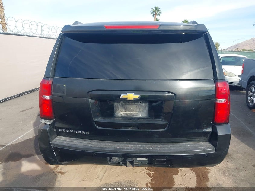 2015 Chevrolet Suburban 1500 Lt VIN: 1GNSCJKC9FR275102 Lot: 43670796