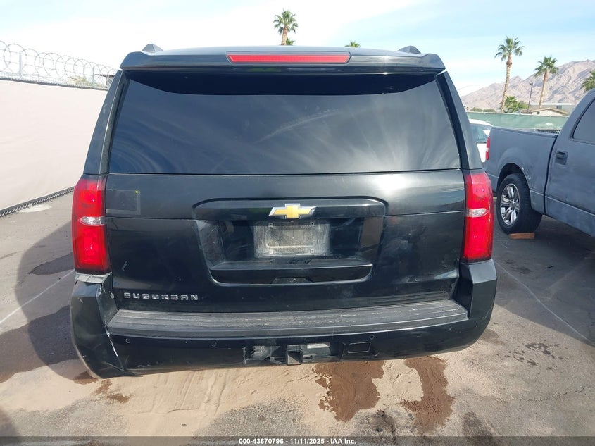 2015 Chevrolet Suburban 1500 Lt VIN: 1GNSCJKC9FR275102 Lot: 43670796