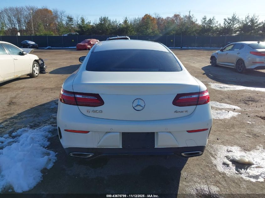 2018 Mercedes-Benz E 400 4Matic VIN: WDD1J6GB0JF006042 Lot: 43670799