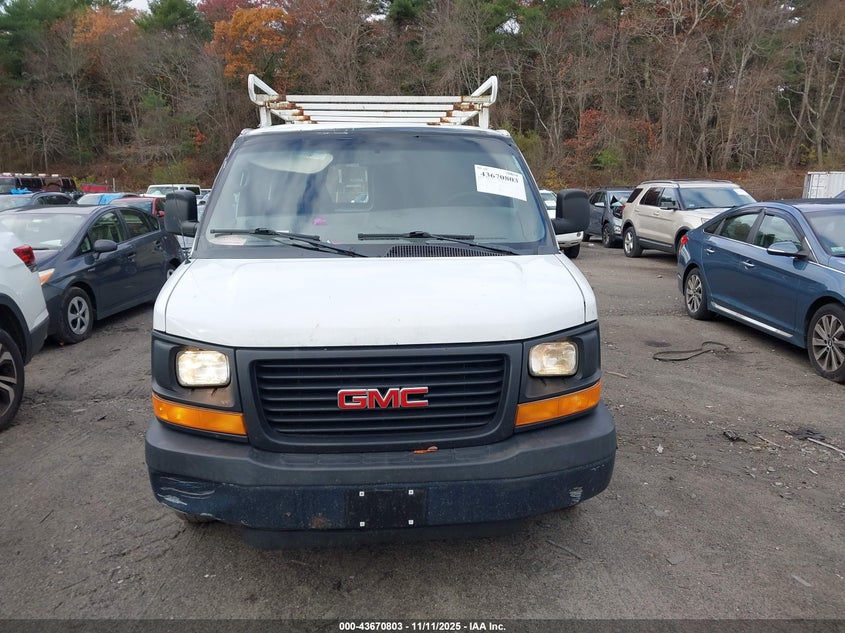 2014 GMC Savana 3500 Work Van VIN: 1GTZ7UCG1E1136884 Lot: 43670803