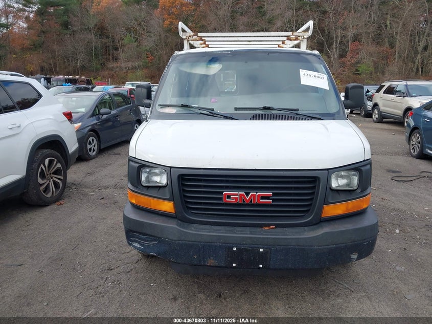 2014 GMC Savana 3500 Work Van VIN: 1GTZ7UCG1E1136884 Lot: 43670803