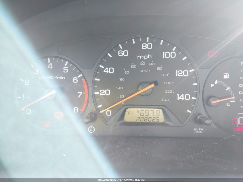 1999 Honda Accord Lx VIN: 1HGCG5647XA035852 Lot: 43670805