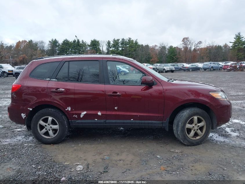 2008 Hyundai Santa Fe Gls VIN: 5NMSG73D68H151447 Lot: 43670808