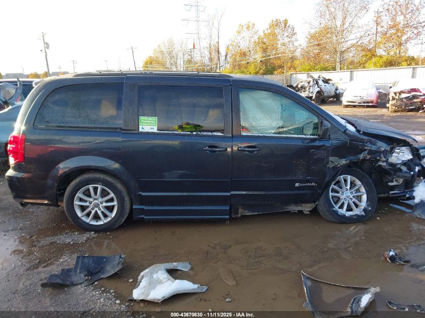 2014 Dodge Grand Caravan Sxt VIN: 2C4RDGCG7ER213957 Lot: 43670830