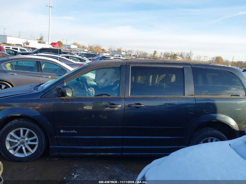 2014 Dodge Grand Caravan Sxt VIN: 2C4RDGCG7ER213957 Lot: 43670830