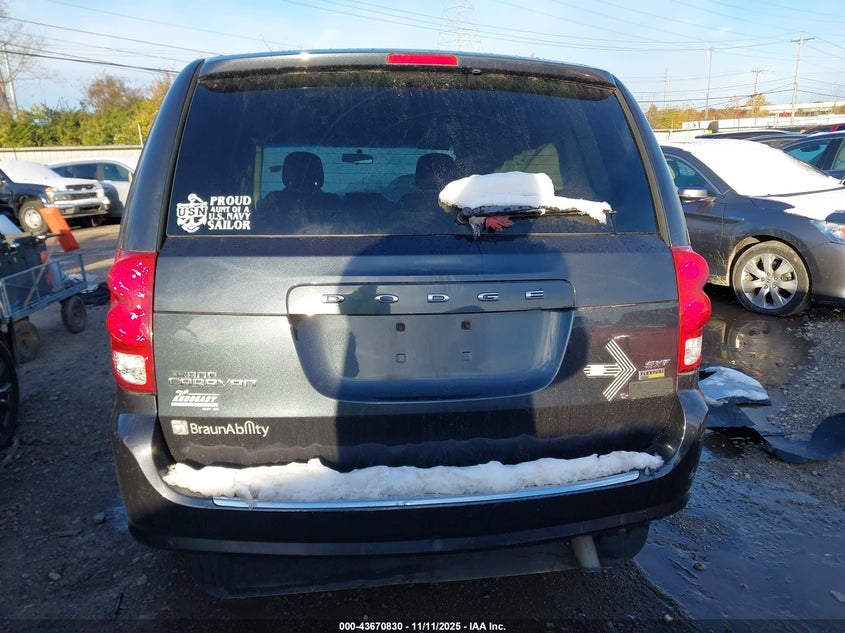 2014 Dodge Grand Caravan Sxt VIN: 2C4RDGCG7ER213957 Lot: 43670830