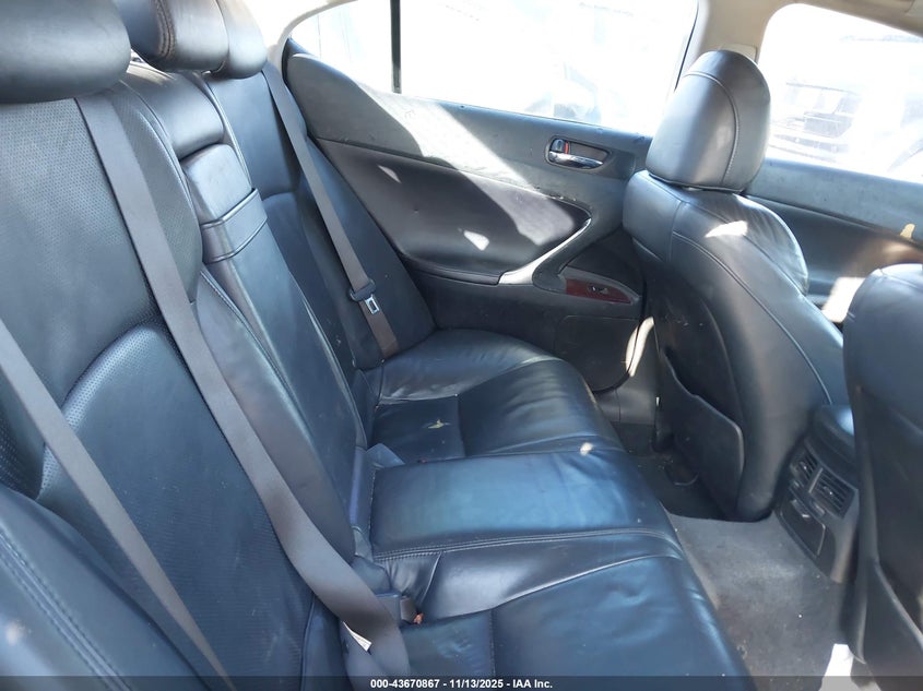 2006 Lexus Is 250 VIN: JTHCK262165002216 Lot: 43670867